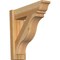 Ekena Millwork Funston Rough Sawn Traditional Outlooker, Western Red Cedar, 6"W x 20"D x 20"H OUT06X20X20FST01RWR - alternate 1